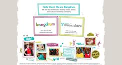 Desktop Screenshot of bangdrum.co.uk